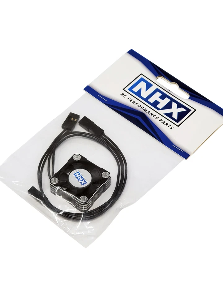 NHX RC HV 30mm Aluminum Case High Speed 28000 RPM Motor / ESC Cooling Fan Silver - Image 4 of 4