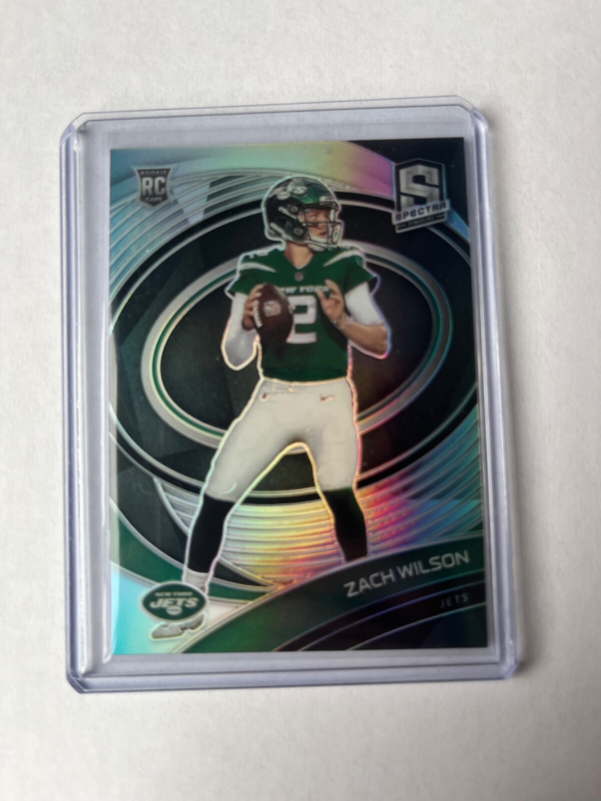 2021 Panini Spectra Rookie Silver /149 Zach Wilson #137 Rookie RC