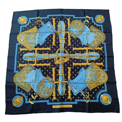 HERMES エルメス カレ90 Selles à Housse Hermes 