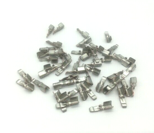 50-Pack Anderson Powerpole 30A Silver Plated Contacts For 12-16 Gauge Wire