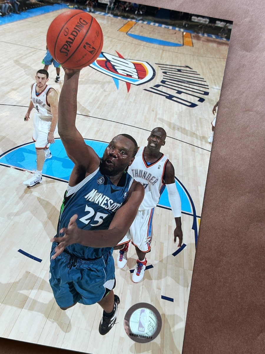 Al Jefferson #25 NBA Basketball Minnesota TIMBERWOLVES 8x10