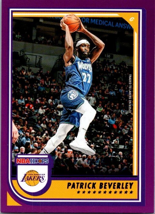 2022-23 PANINI HOOPS PURPLE BORDER PARALLEL - U PICK FROM LIST