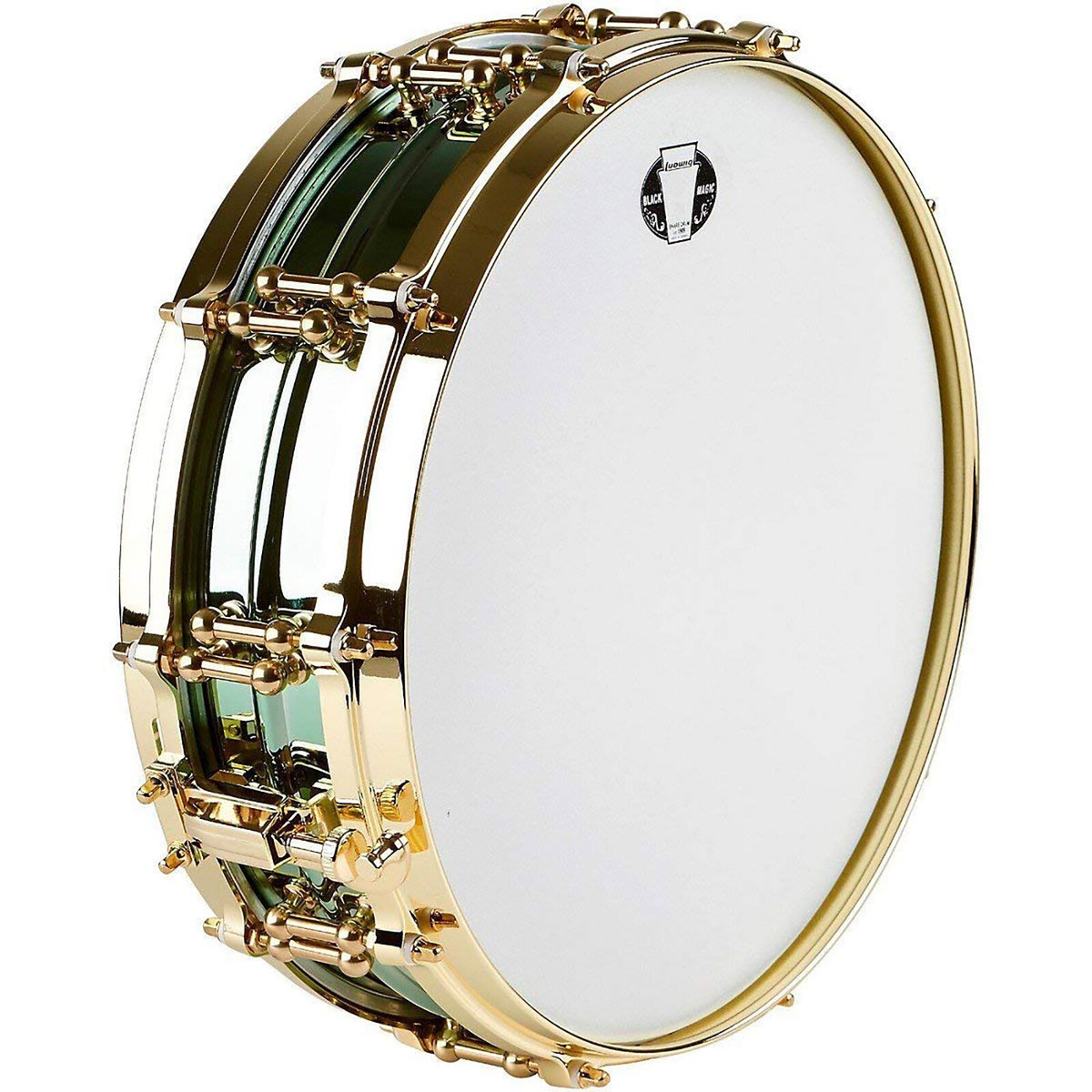 Ludwig LW0414CP Carl Palmer Venus 3.7 x 14 Brass Piccolo Snare