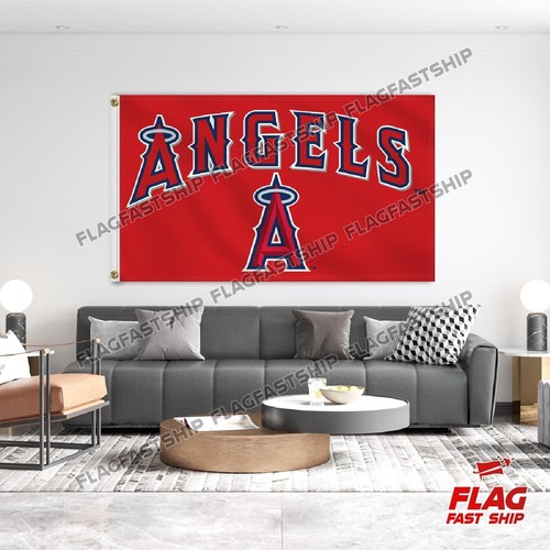 Los Angeles Angels of Anaheim 3x5 ft Flag A Logo Banner MLB FREE Shipping - Picture 10 of 16