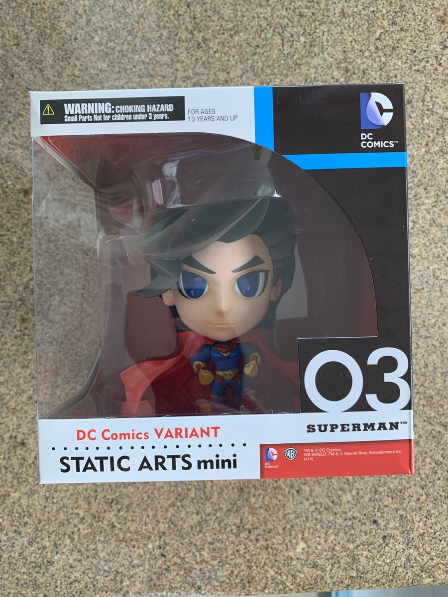 Square Enix DC Variant Static Arts Mini SUPERMAN Figure (See