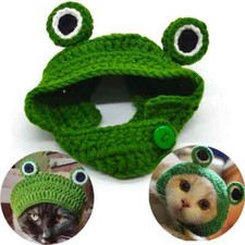 Cute Refined Cat Hat Elastic For Autumn Winter Pet Puppy Kitten Knitted Headgear