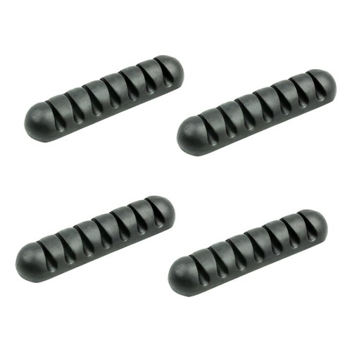 4Pcs Wire Fixing Buckle Usb Cable Organizer Silicone Cable Wire Holder