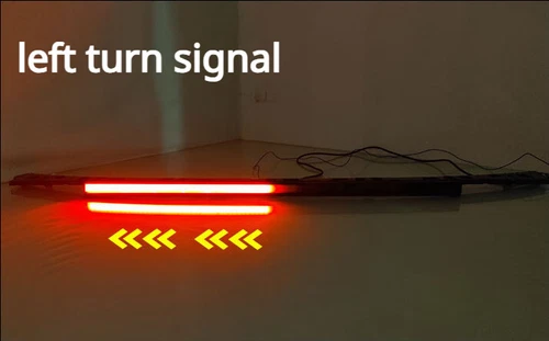 For 2023-2025 Kia Sportage LED Rear Trunk Door Red Through Brake Light Lamp - Picture 8 of 12