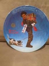 Norman Rockwell 'Wrapped Up In Christmas' 1981 Collector Plate by Edwin M. Knowles — listing 4