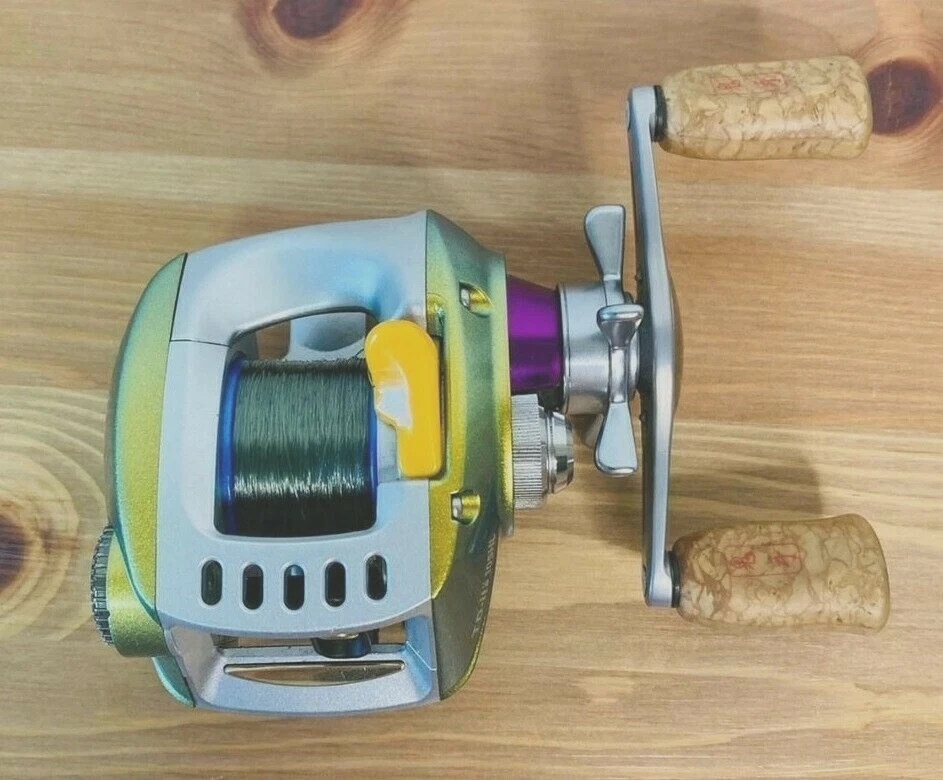 Daiwa Megabass Fishing Reel Limited Edition TD-ito 105HL rare Used FedEX