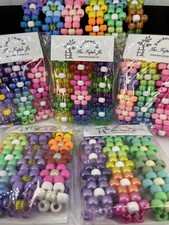 Handmade Kandi Bracelets, Daisy, Flower, Gifts, Party Favor, Cute Pack of 3 