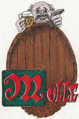 ÜÜ407 SPEISEKARTE HOG MOLLE 24.09.1987