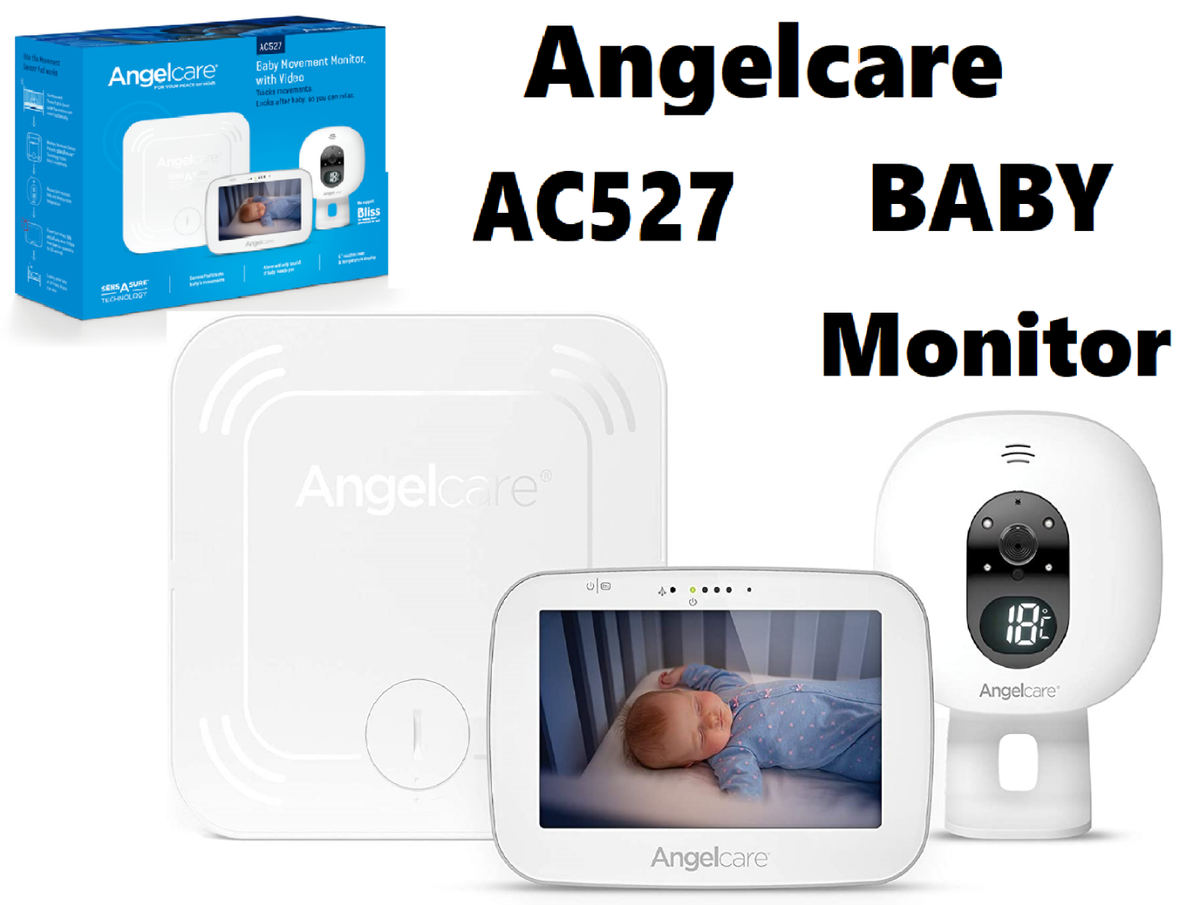 Genuine Angelcare AC527 BABY MOVEMENT MONITOR WITH VIDEO 5