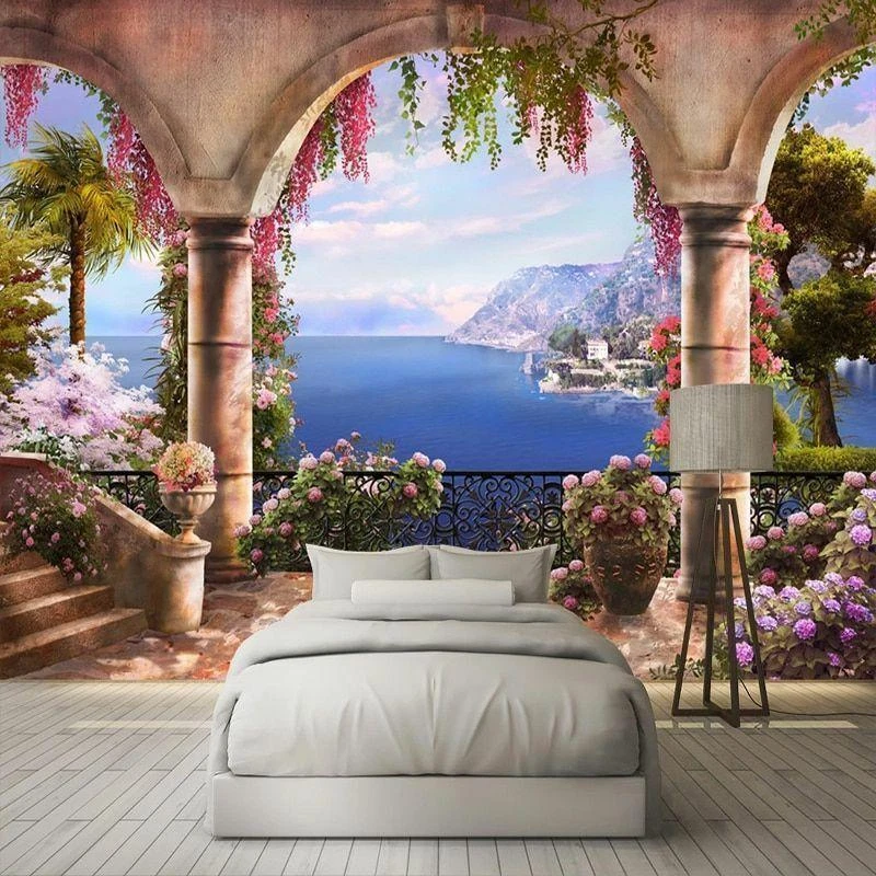 Background Wallpapers Living Room Wall Covering Luxury 3D