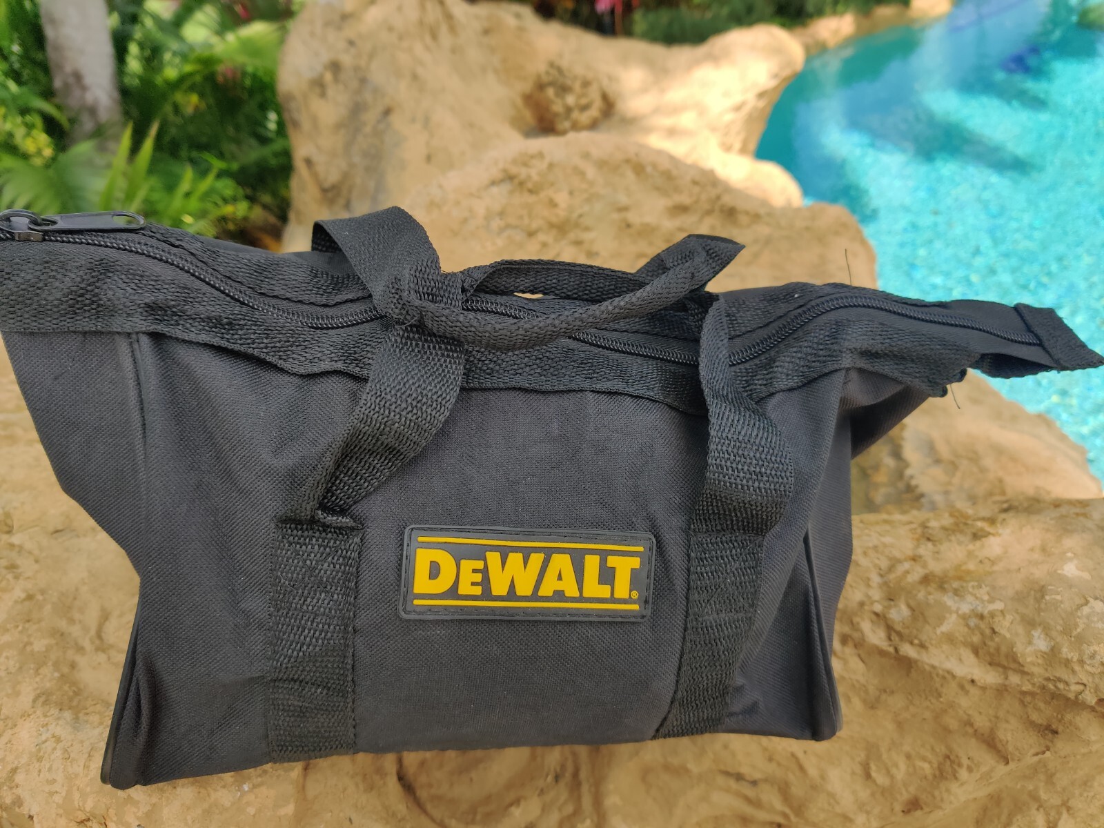 Dewalt Heavy Duty Canvas Tool Bag 11" Black eBay