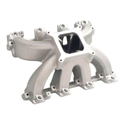 Colector de admisión EFI de un solo plano de aluminio satinado para Gen III LS1/LS2 - Imagen 3 de 9