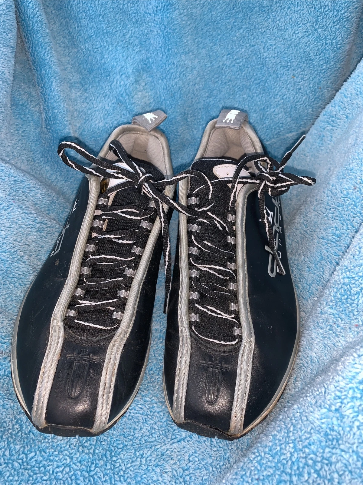 Baskets en cuir noir DADA SUPREME 4 EUC (22)