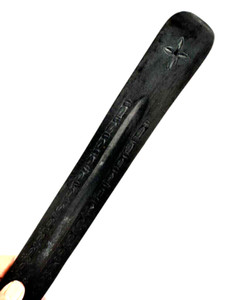 Vintage INCENSE BURNER Dark Wood BOHO  🔴 Flat Burner Ash Catcher Hippy 12"