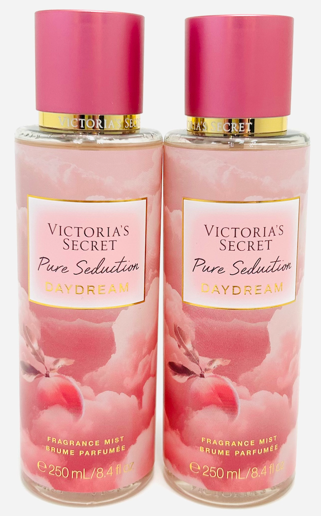 2 VICTORIA'S SECRET PURE SEDUCTION DAYDREAM FRAGRANCE BRUME