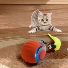 Cat Interactive Electric Rolling Ball with Teasing Tail