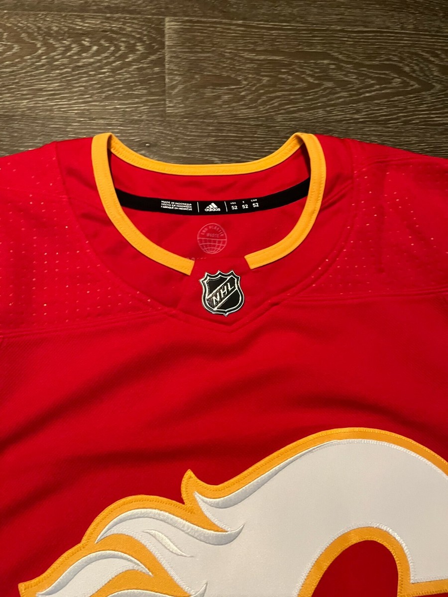 adidas Flames Matthew Tkachuk Home Authentic Jersey - Red