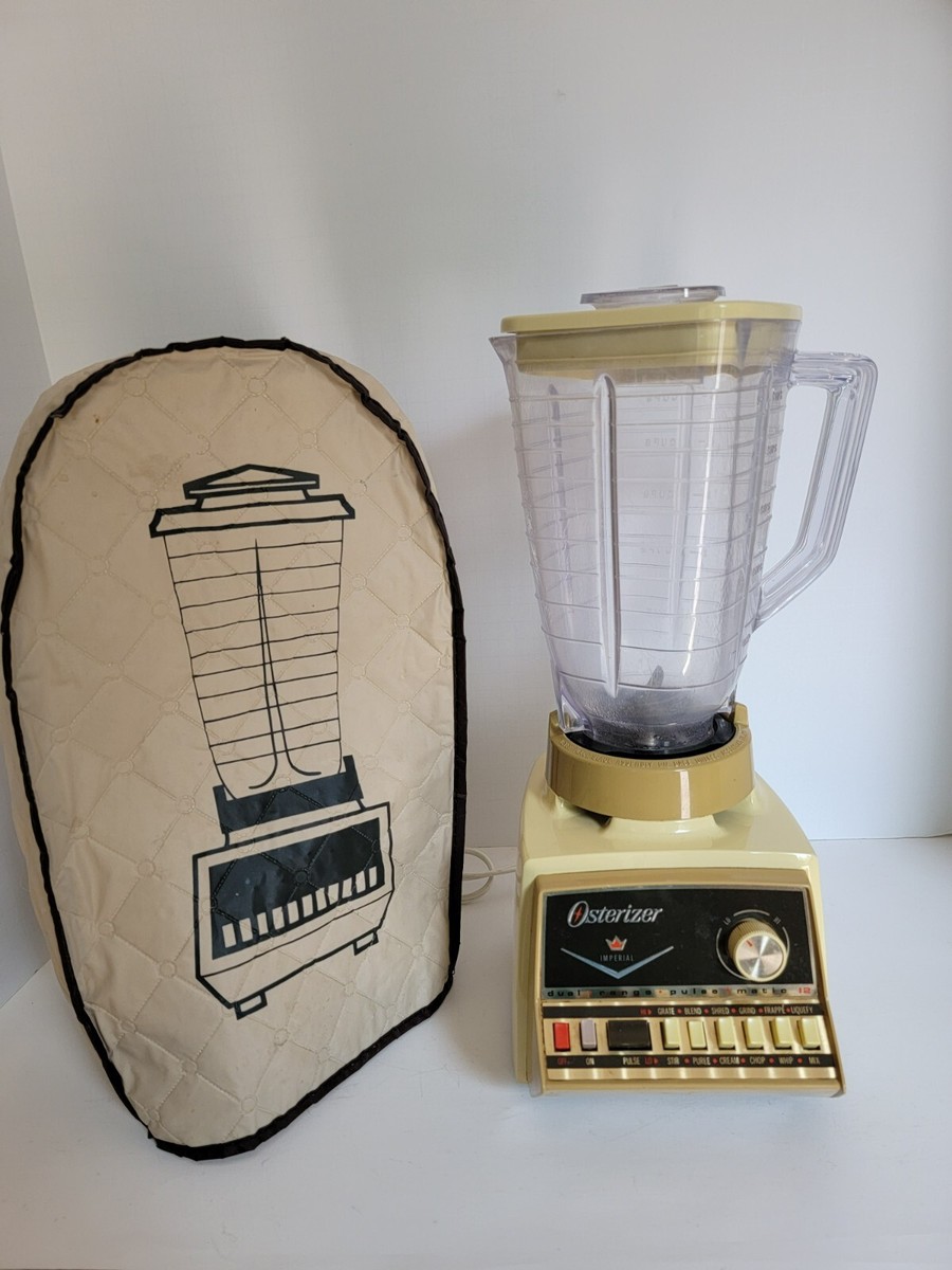 Vintage Osterizer Plastic Pulse-Matic12 Speed Oster Blender