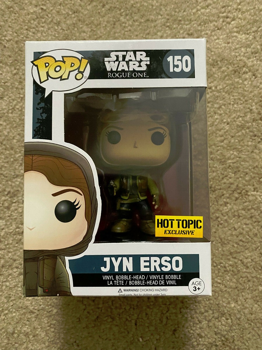 FunkoPop！150 JYN ERSO ジン・アーソ 限定版 Funko Star Wars Rogue One POP Star Wars Jyn Erso Exclusive