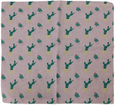 Wholesale Lot of 3 Cactus Light Pink 22"x22" 100 Cotton Bandanna Bandana