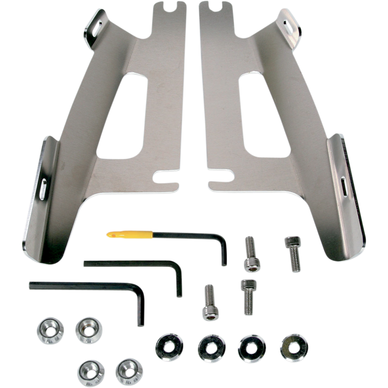 Memphis Shades MEM9983 Quick Change Mount Kit Fats/Slim Windshields, Polished eBay