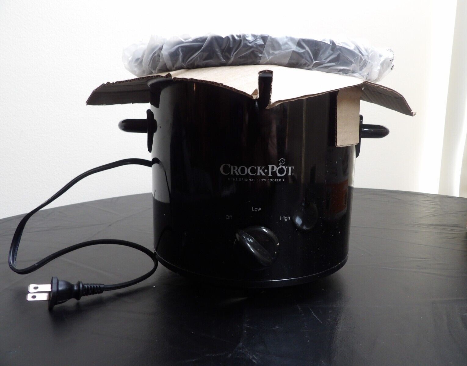 CrockPot SCV400B 4 qt Slow Cooker Black 48894028212 eBay