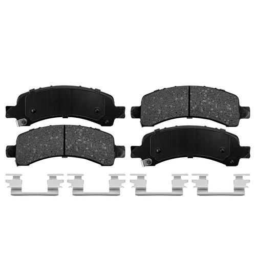 8pc Front Rear Drilled Brake Rotors Pads for Chevy GMC Express Savana 2500 3500 - Picture 9 of 10