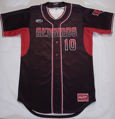 illinois State Redbirds Rawlings Baseball Game Jersey Size 42 | eBay