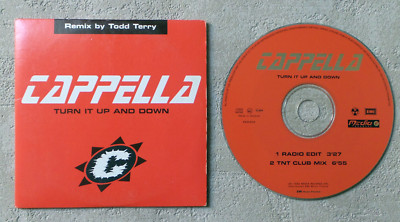 CD AUDIO / CAPPELLA - TURN IT UP AND DOWN (REMIX BY TODD TERRY) - 1998 CDS 2T