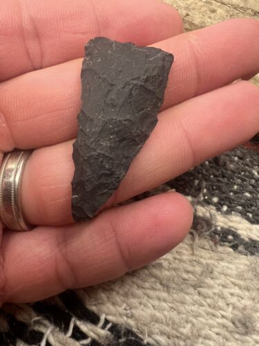Madison Triangular Arrowhead Woodland Period From Smyth County Virginia. A87 - Picture 3 of 15