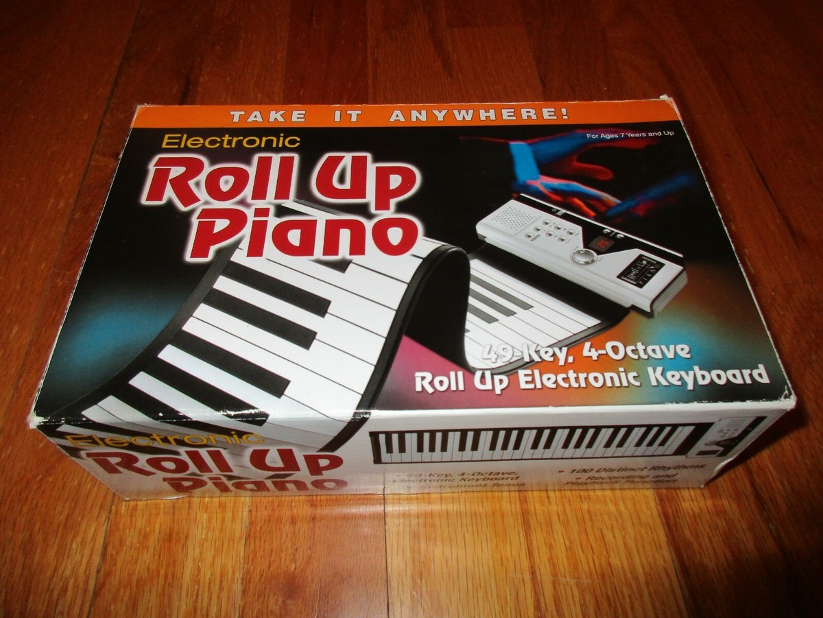 Electronic Roll-Up Piano 49 Key 4 Octave with Original Box and