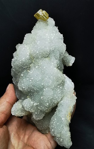 Racimo de cristal de cuarzo natural 605 g muestra mineral de barita Fujian - Imagen 7 de 16