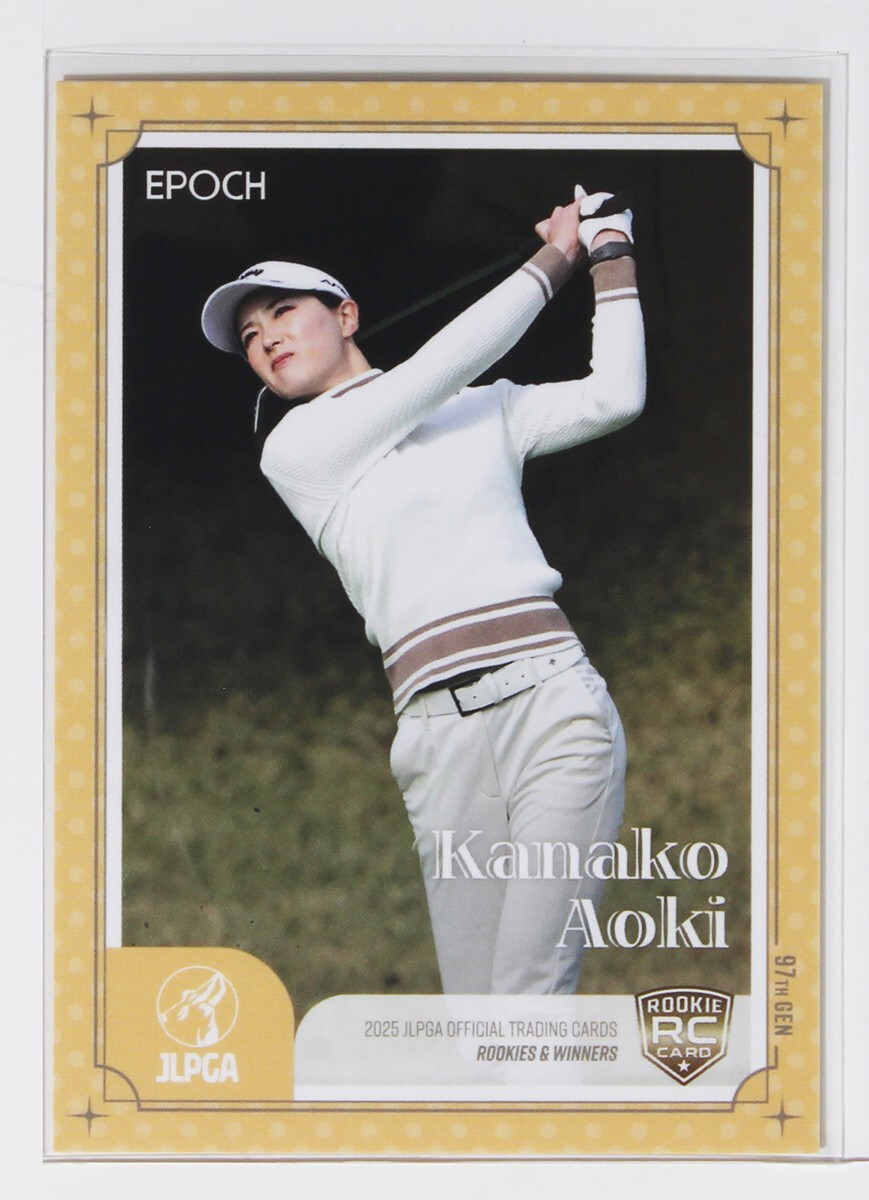 ダイタク　シブゴゴ カード KANAKO AOKI - 2025 JLPGA Women's Professional Golf Card