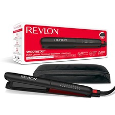 Revlon SmoothStay 25 mm Glätteisen mit Kokosnussöl-Infusion