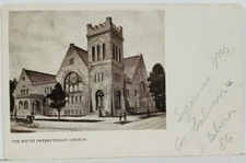 Syracuse New York The South Presbyterian Church Colvin & S Salina Postcard N7