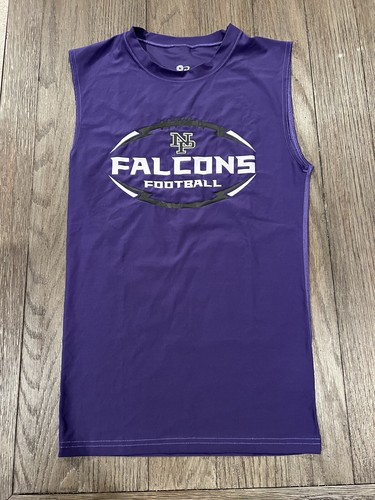 Herren Jock 7v7 Fußballanzug North Park Falcon High School Kompressionsshirt S