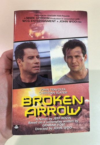 Broken Arrow 1995 Paperback Movie Novel Tie-in Vintage Jeff Rovin