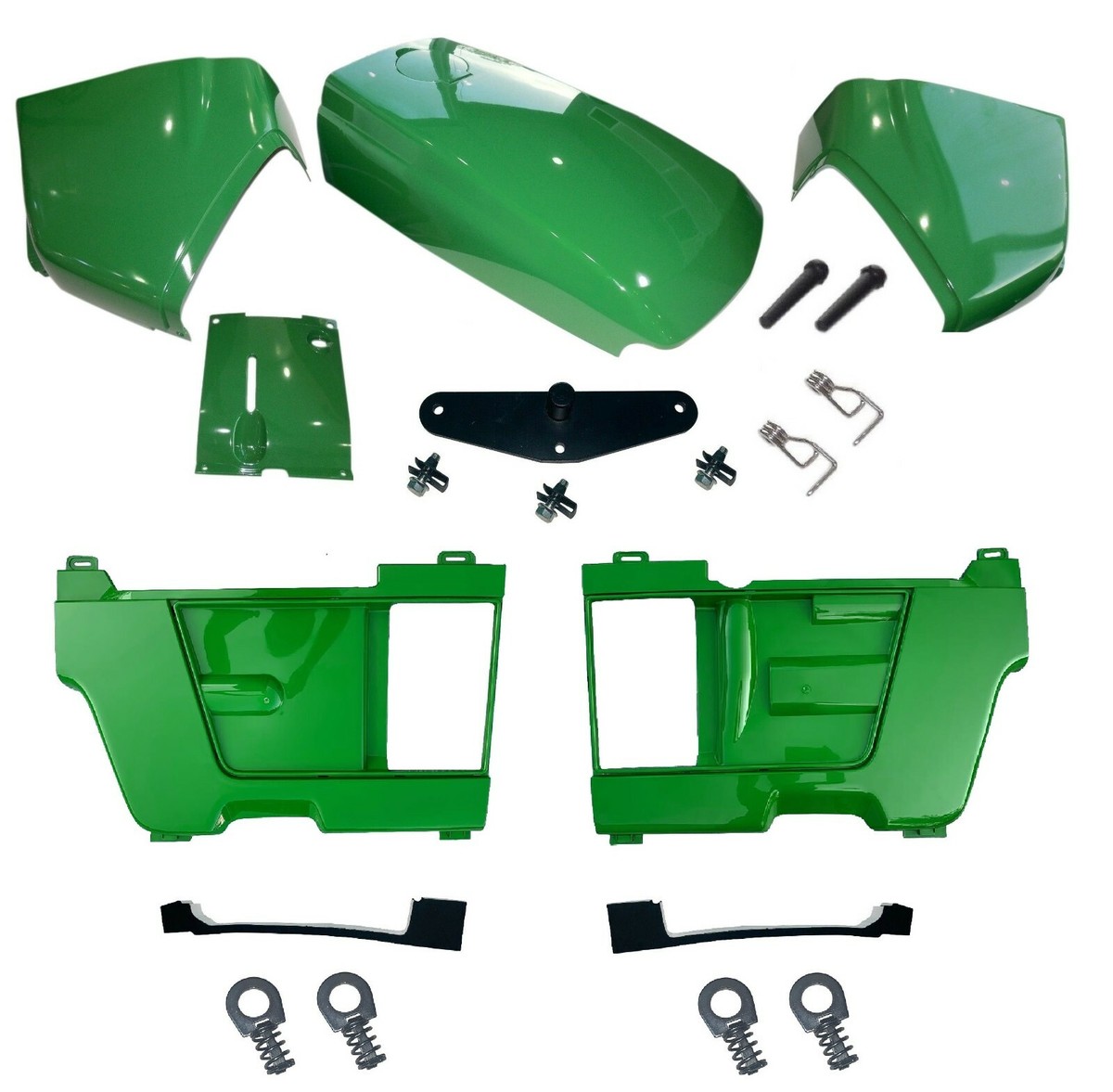 Hood/Fuel Door Kit/PanelsLH&RH/Catch/Cowl & Cover fits John Deere