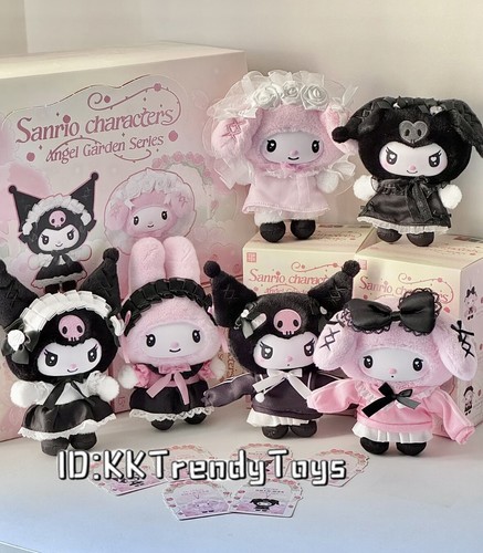 Toptoy Sanrio Angel Garden Series Vinyl Plush Blind Box - School Angel - Kuromi - Picture 2 of 23
