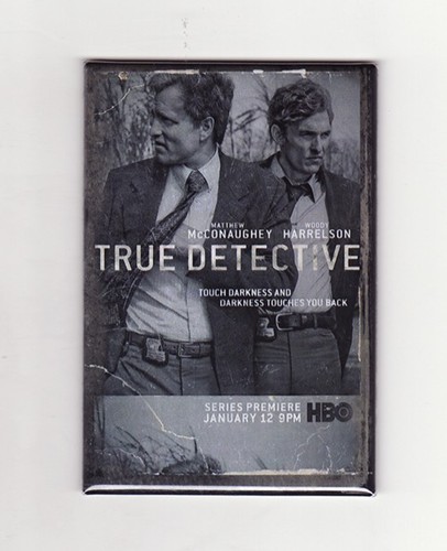 TRUE DETECTIVE POSTER FRIDGE MAGNETS (hbo man is the cruelest season 1 2 carcosa - Picture 4 of 5