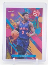 RJ BARRETT 2025-26 TOPPS FINEST #33 OIL SPILL TORONTO RAPTORS BASKETBALL Q0208