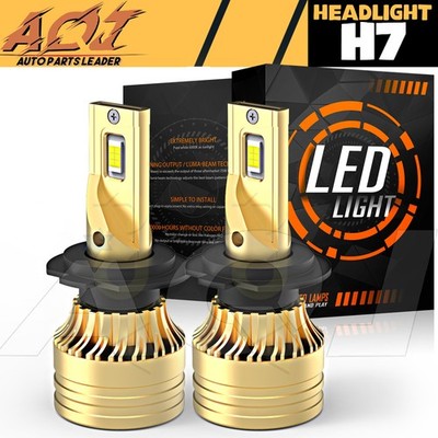 For Hyundai Elantra GT 2018 H7 Headlight LOW Beam LED Bulbs