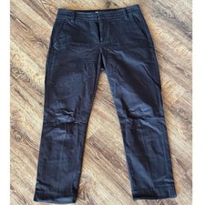 Vince Solid Black Trouser Style Pants Size 4