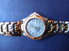 Rotary Sapphire mens gold/silver coloured watch with date indicator GBO719