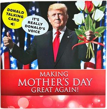 Talking Donald Trump Mother's Day Card - Hear Trump's Real Voice Deliver a Heart