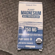 Plant Magnesium, 60 Capsules